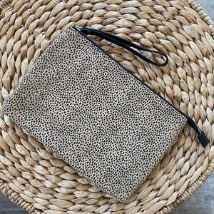 Animal Print Clutch